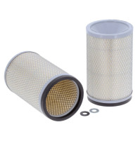 Air Filter For CATERPILLAR 8 N 5006 - Internal Dia. 122 / 17 mm - SA14529 - HIFI FILTER